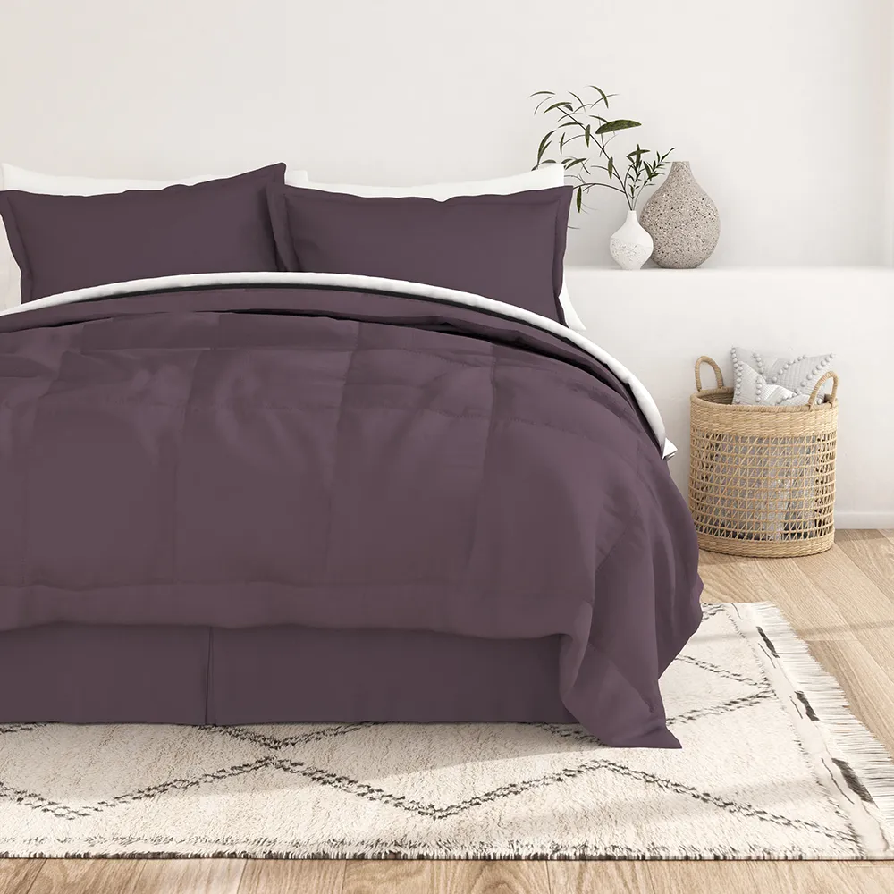 8-Piece Down-Alternative Comforter Set