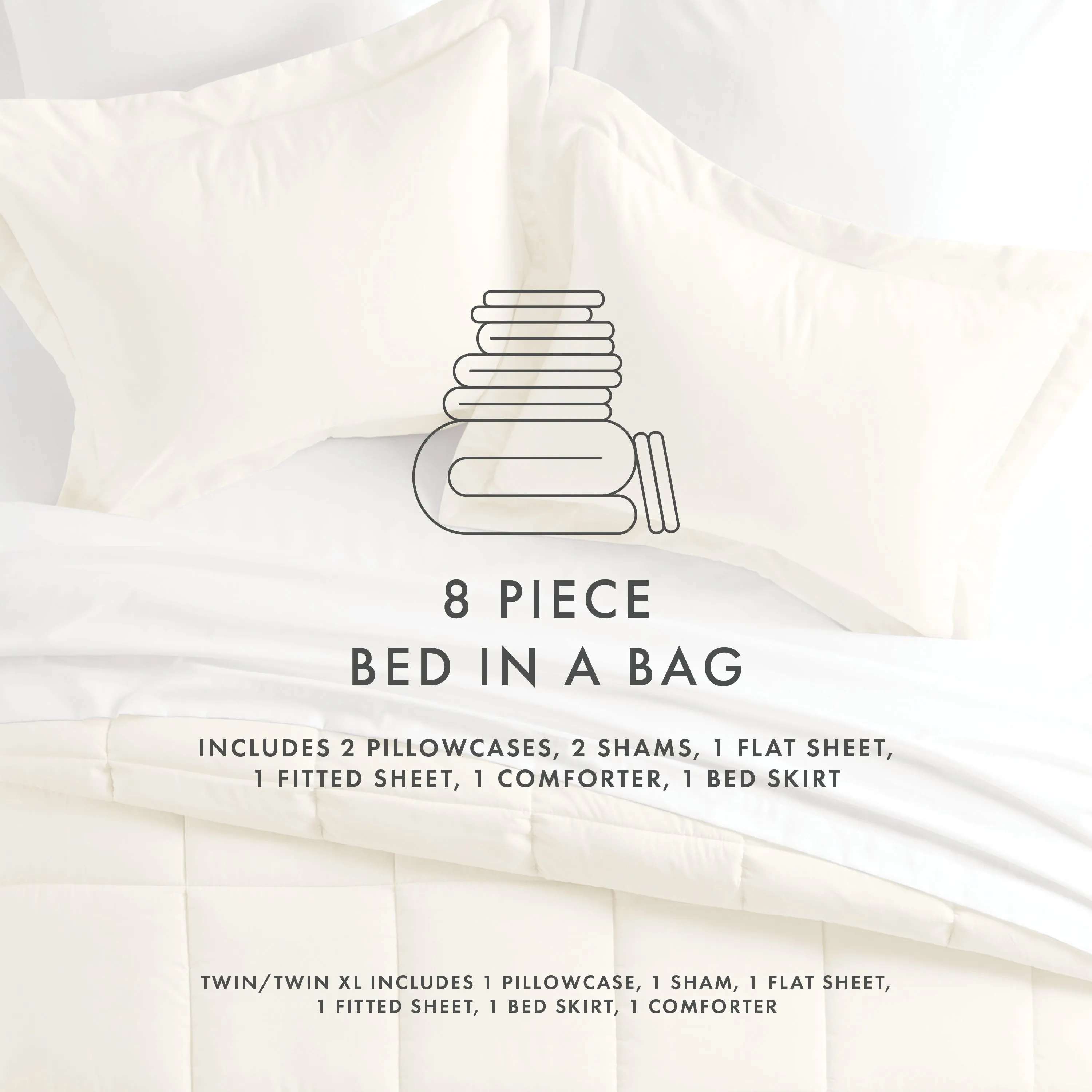 8-Piece Down-Alternative Comforter Set