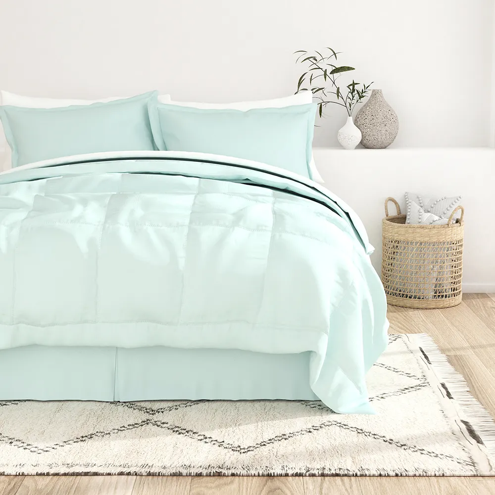 8-Piece Down-Alternative Comforter Set