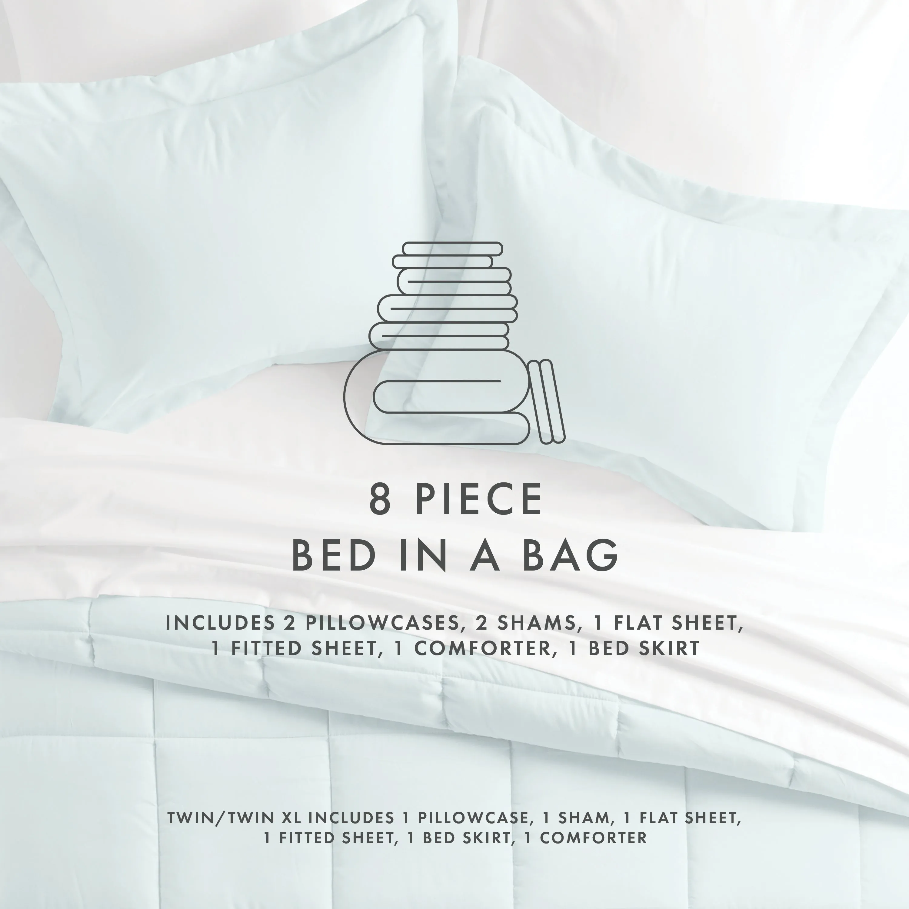 8-Piece Down-Alternative Comforter Set