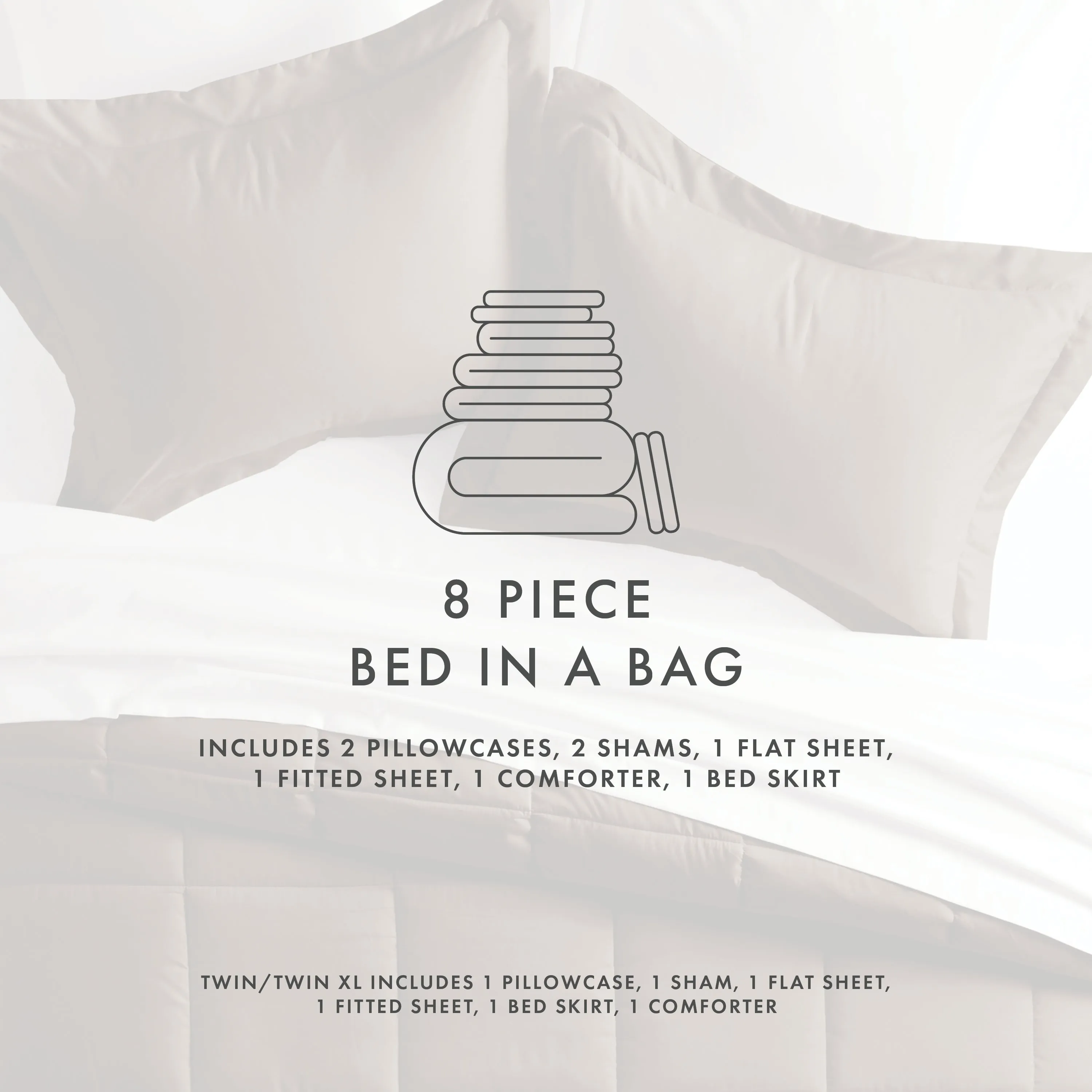 8-Piece Down-Alternative Comforter Set