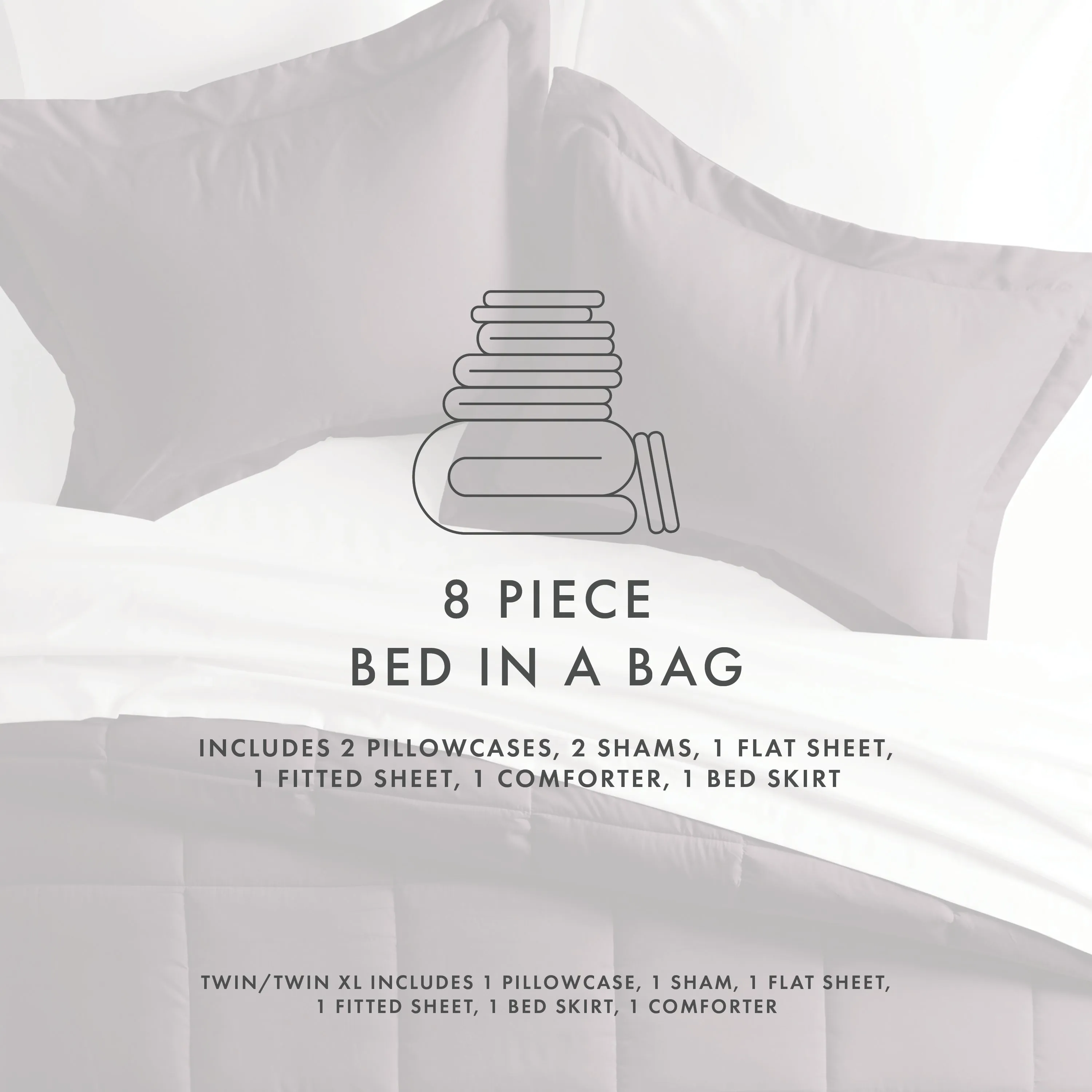 8-Piece Down-Alternative Comforter Set