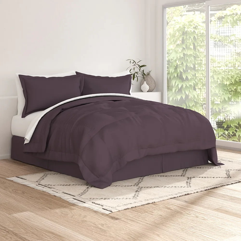 8-Piece Down-Alternative Comforter Set