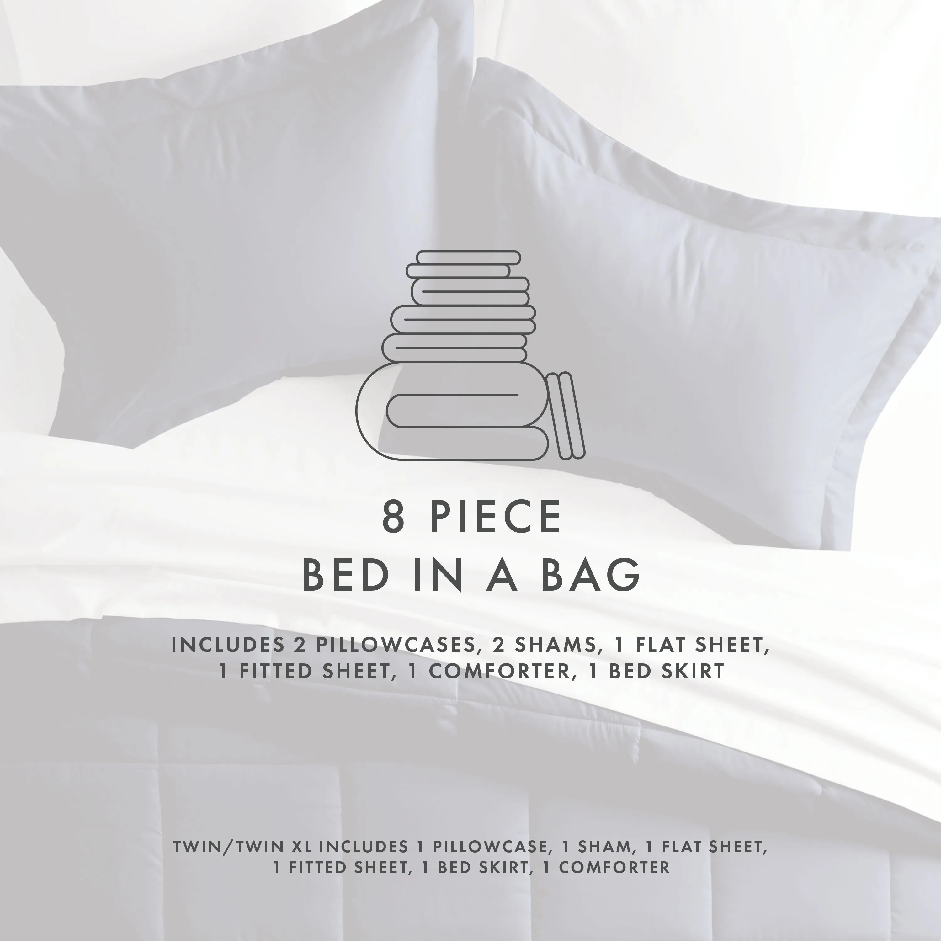 8-Piece Down-Alternative Comforter Set