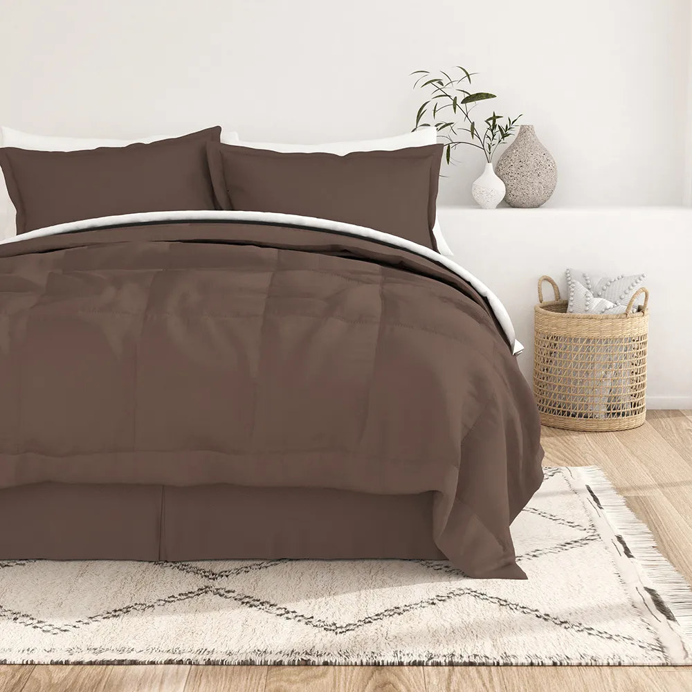 8-Piece Down-Alternative Comforter Set