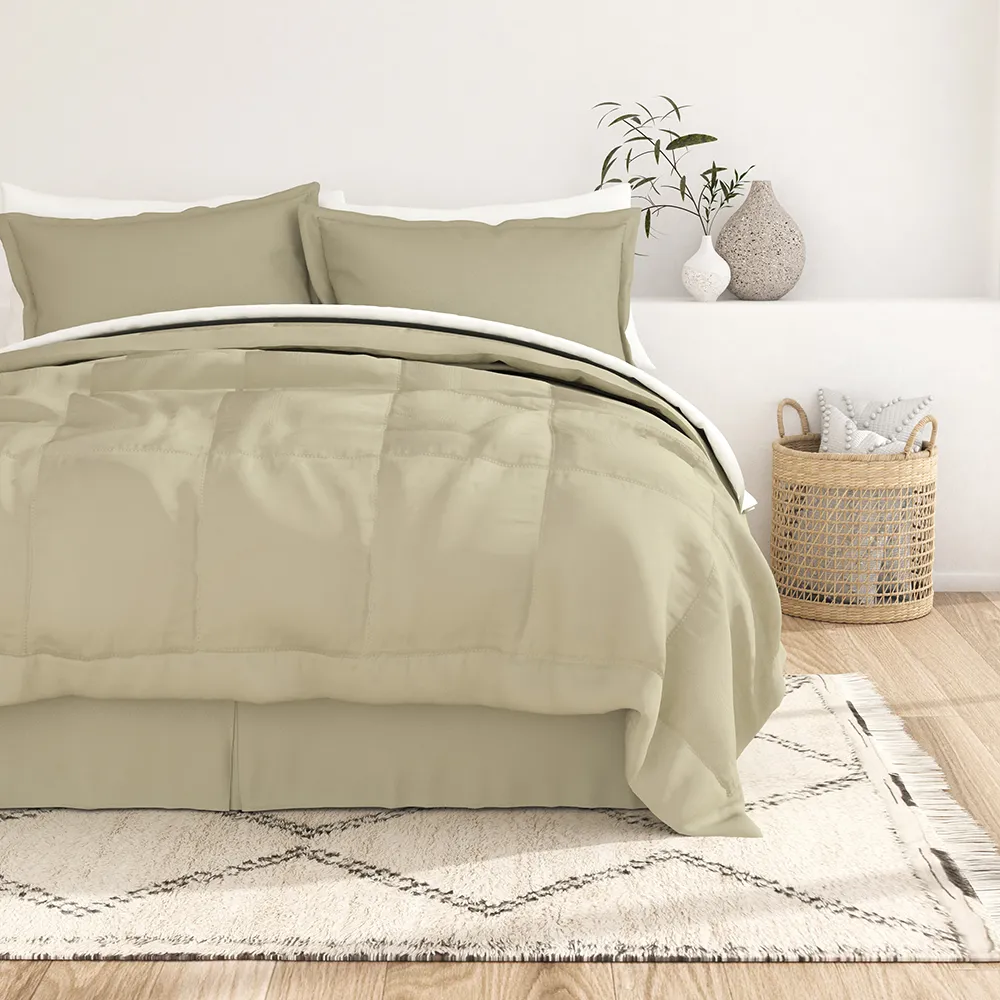 8-Piece Down-Alternative Comforter Set