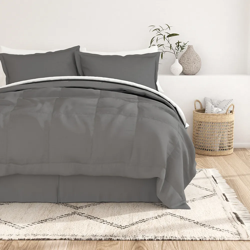 8-Piece Down-Alternative Comforter Set