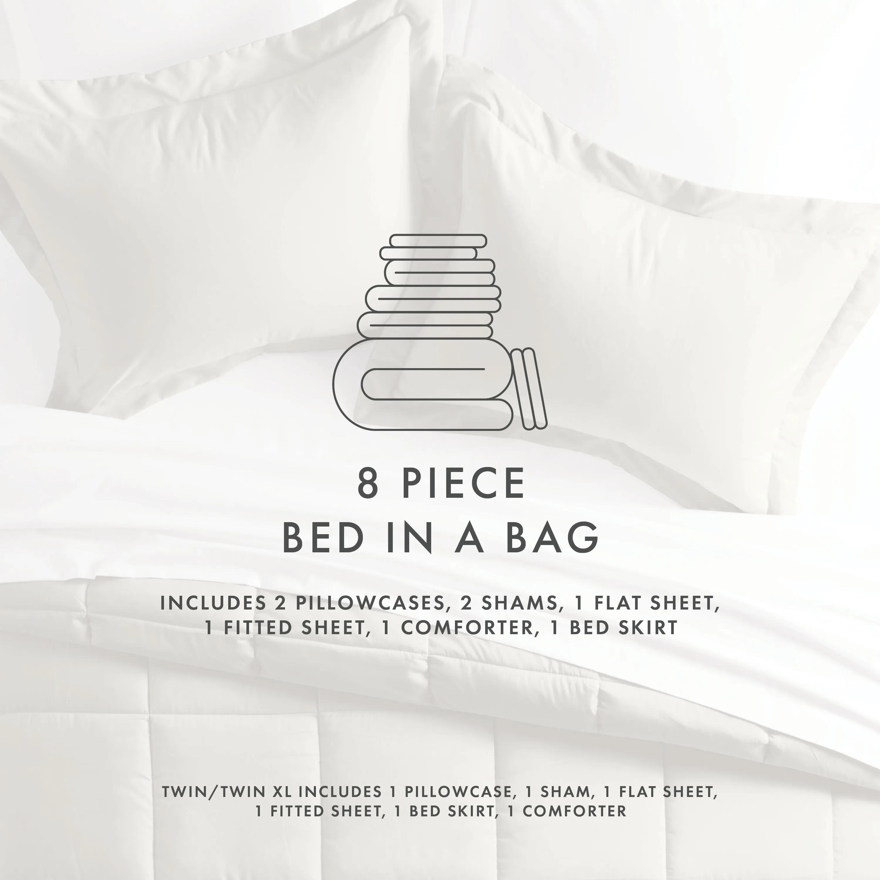 8-Piece Down-Alternative Comforter Set