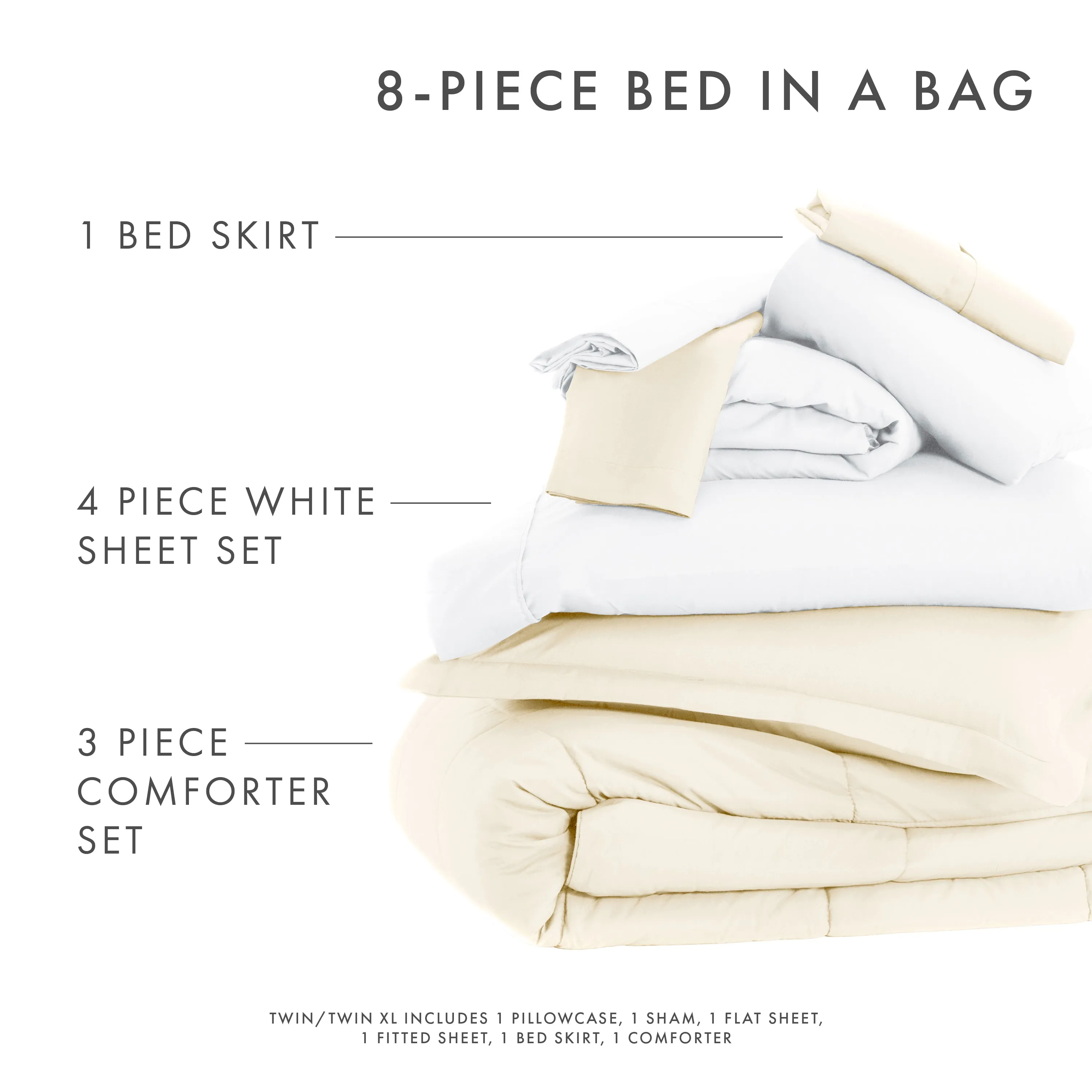 8-Piece Down-Alternative Comforter Set