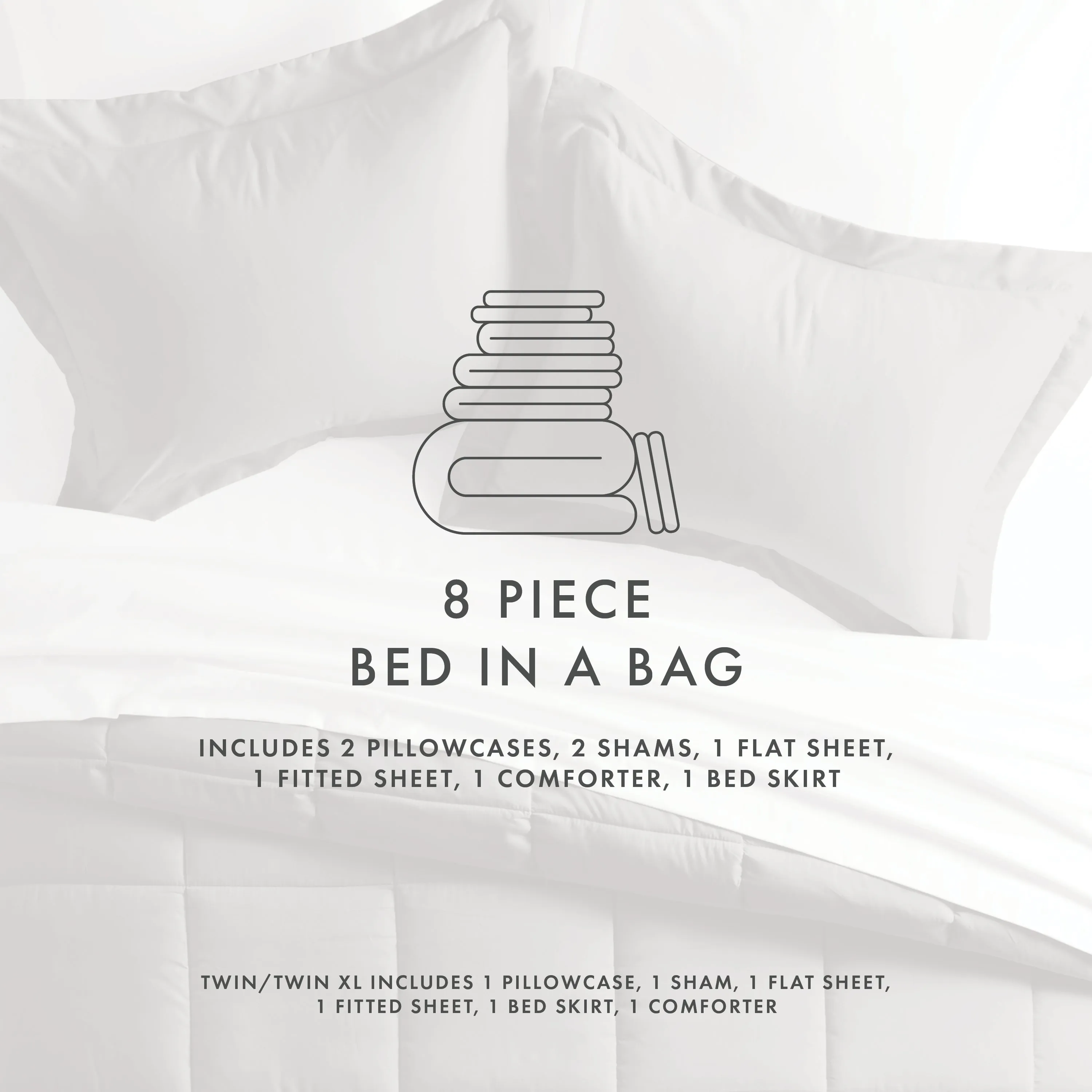 8-Piece Down-Alternative Comforter Set