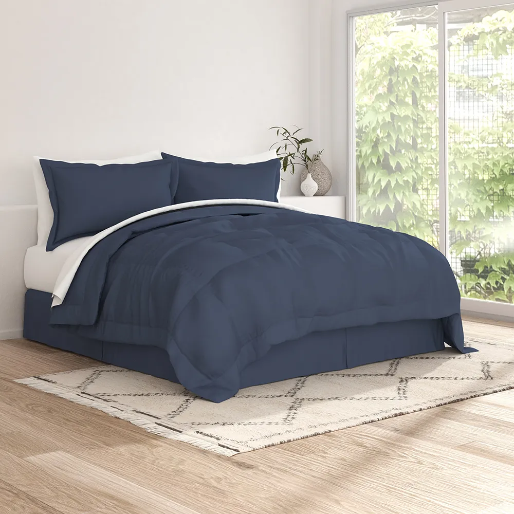 8-Piece Down-Alternative Comforter Set