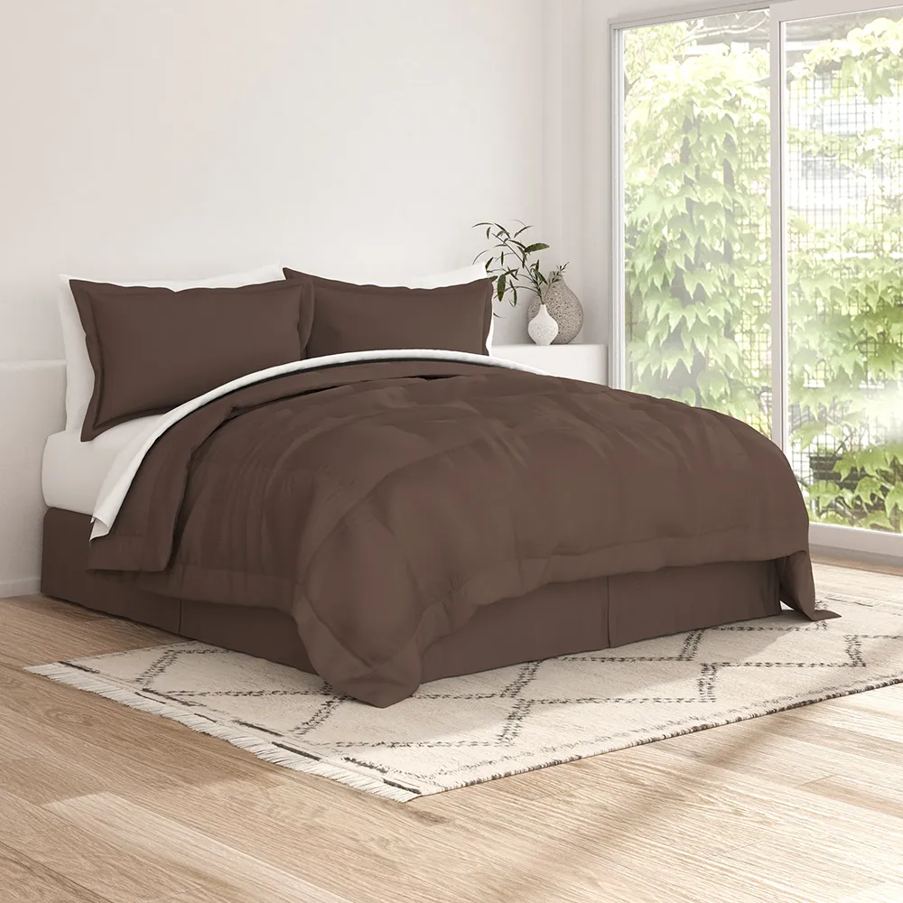 8-Piece Down-Alternative Comforter Set