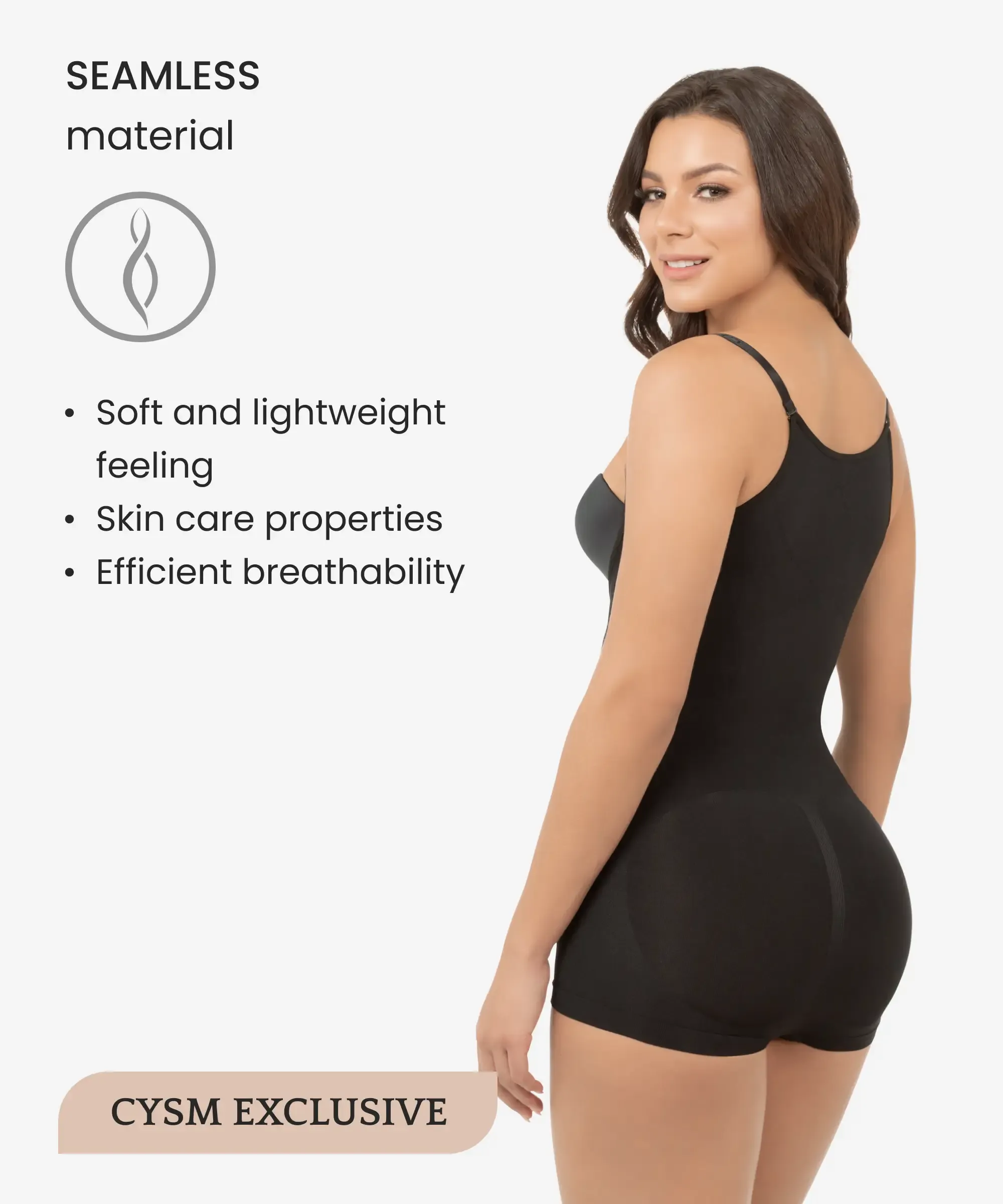 Butt-lifter slimming body shaper in boyshort seamless - Style 1584