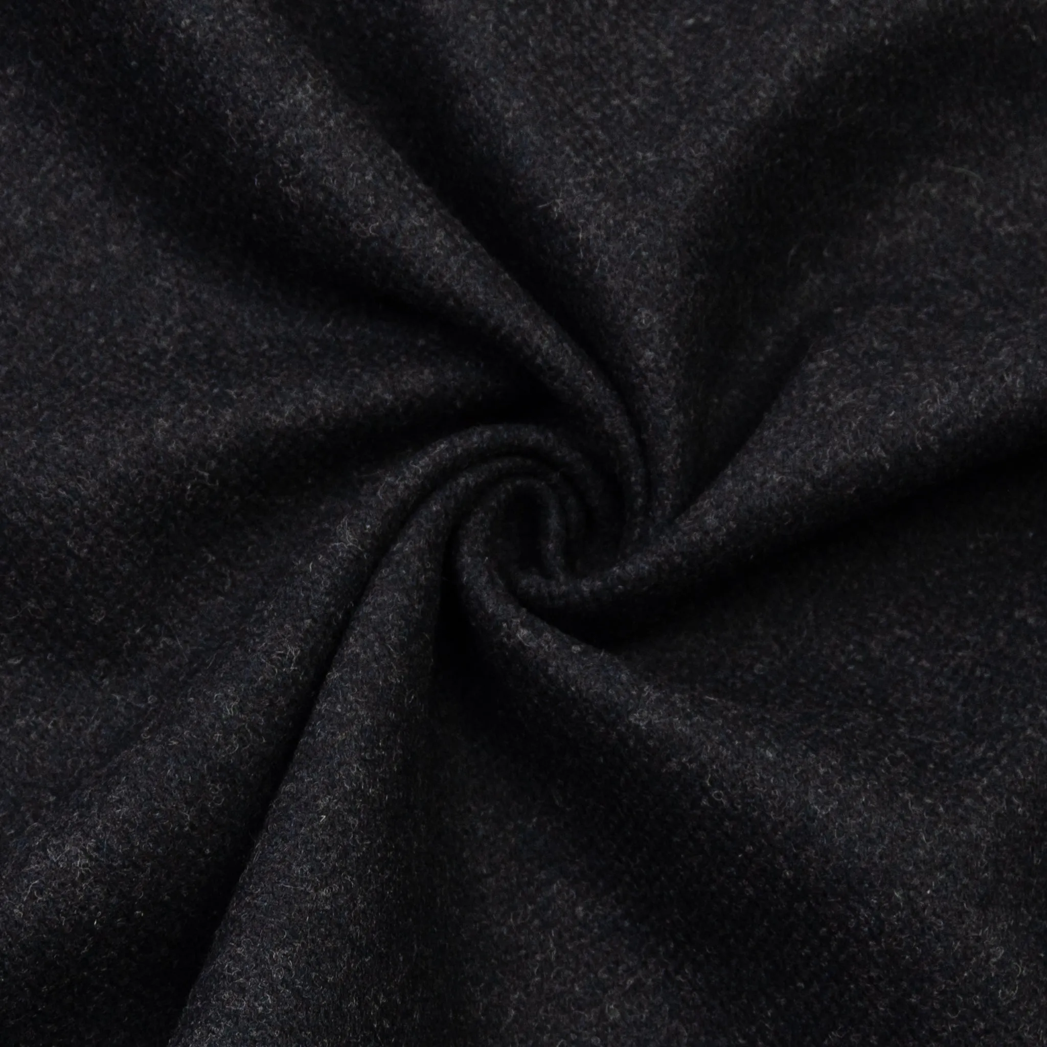 Eastian Dark Grey Wool Blend Felt