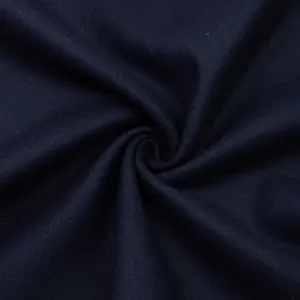 Elvina Navy Wool Twill SHOWROOM SAMPLE 34CM X 60CM