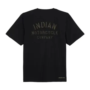 Indian Motorcycle  Polaris Mens Camo Lined Pocket T-Shirt Tee Soft Lightweight Comfortable