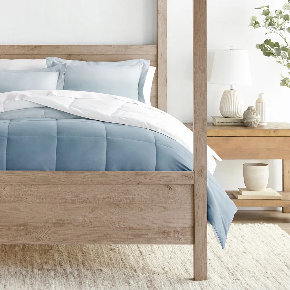 Ocean Waves Reversible Down-Alternative Comforter Set - 12 Days of Deals