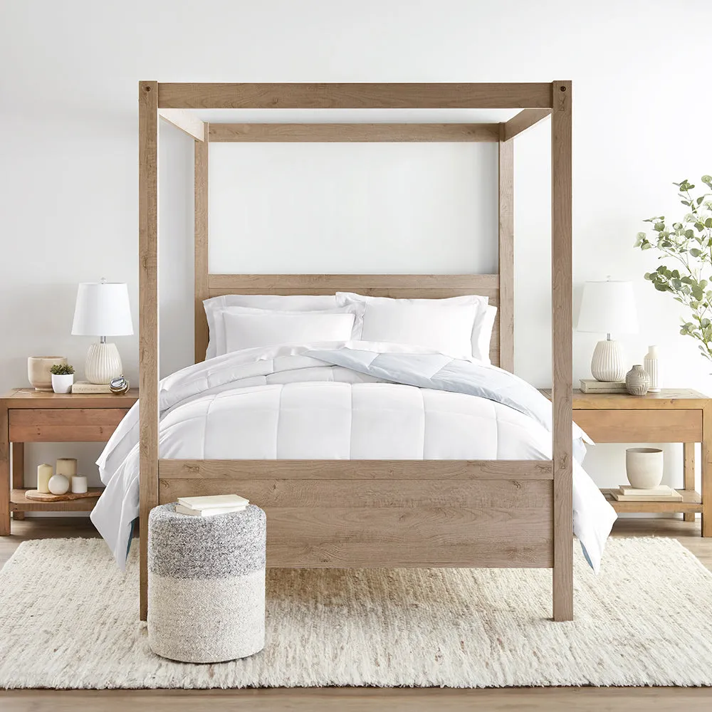 Ocean Waves Reversible Down-Alternative Comforter Set - 12 Days of Deals