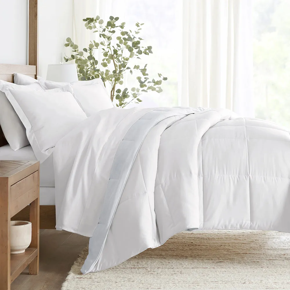 Ocean Waves Reversible Down-Alternative Comforter Set - 12 Days of Deals