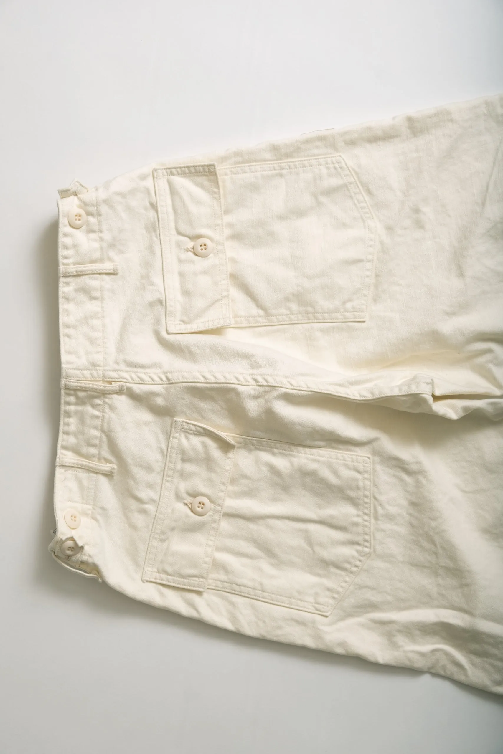 US ARMY FATIGUE PANTS - ECRU