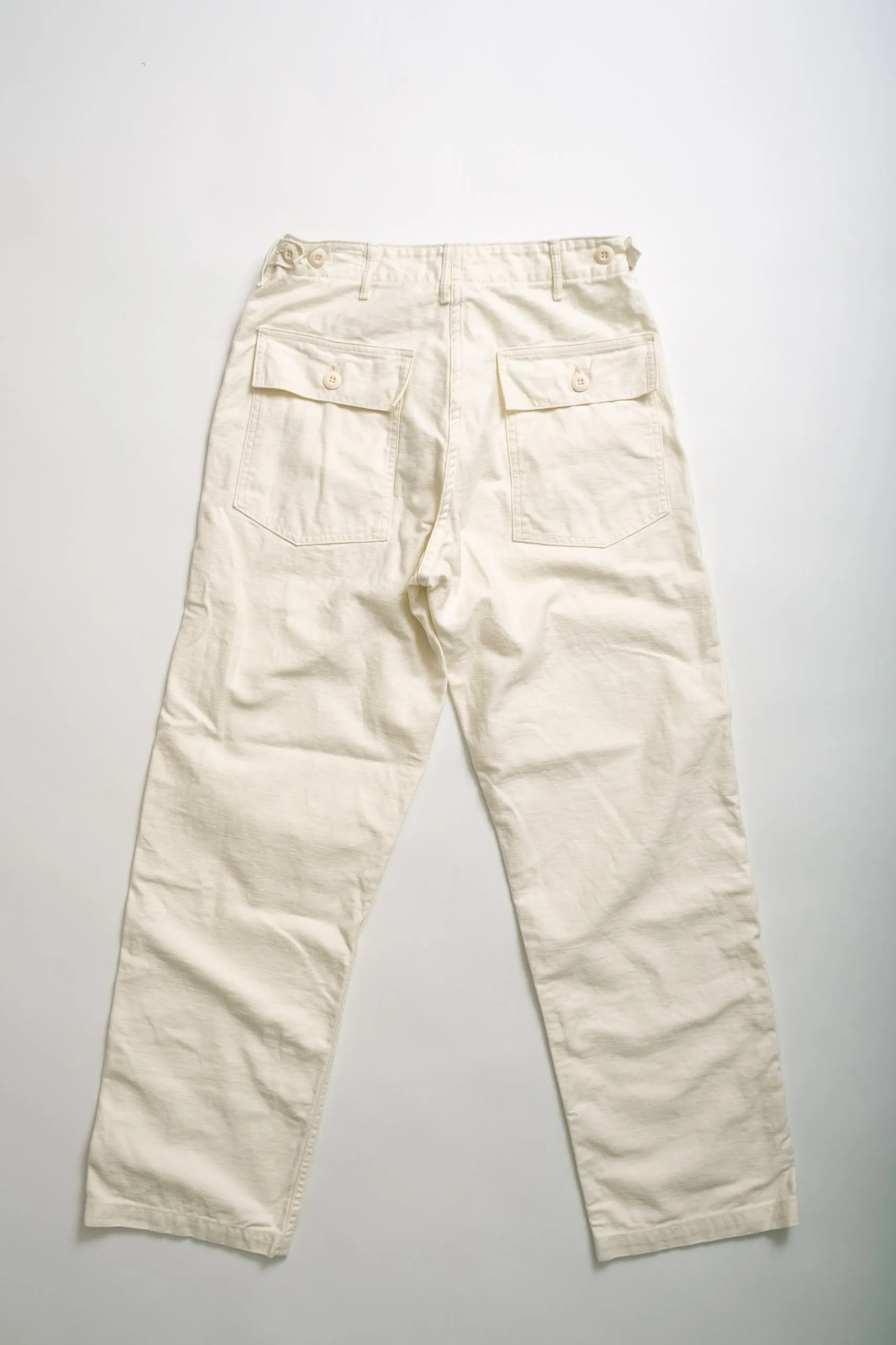 US ARMY FATIGUE PANTS - ECRU