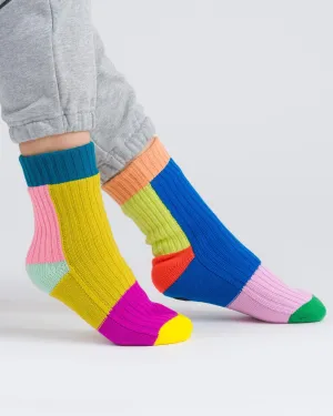 Verloop: Mismatch House Socks - Rainbow
