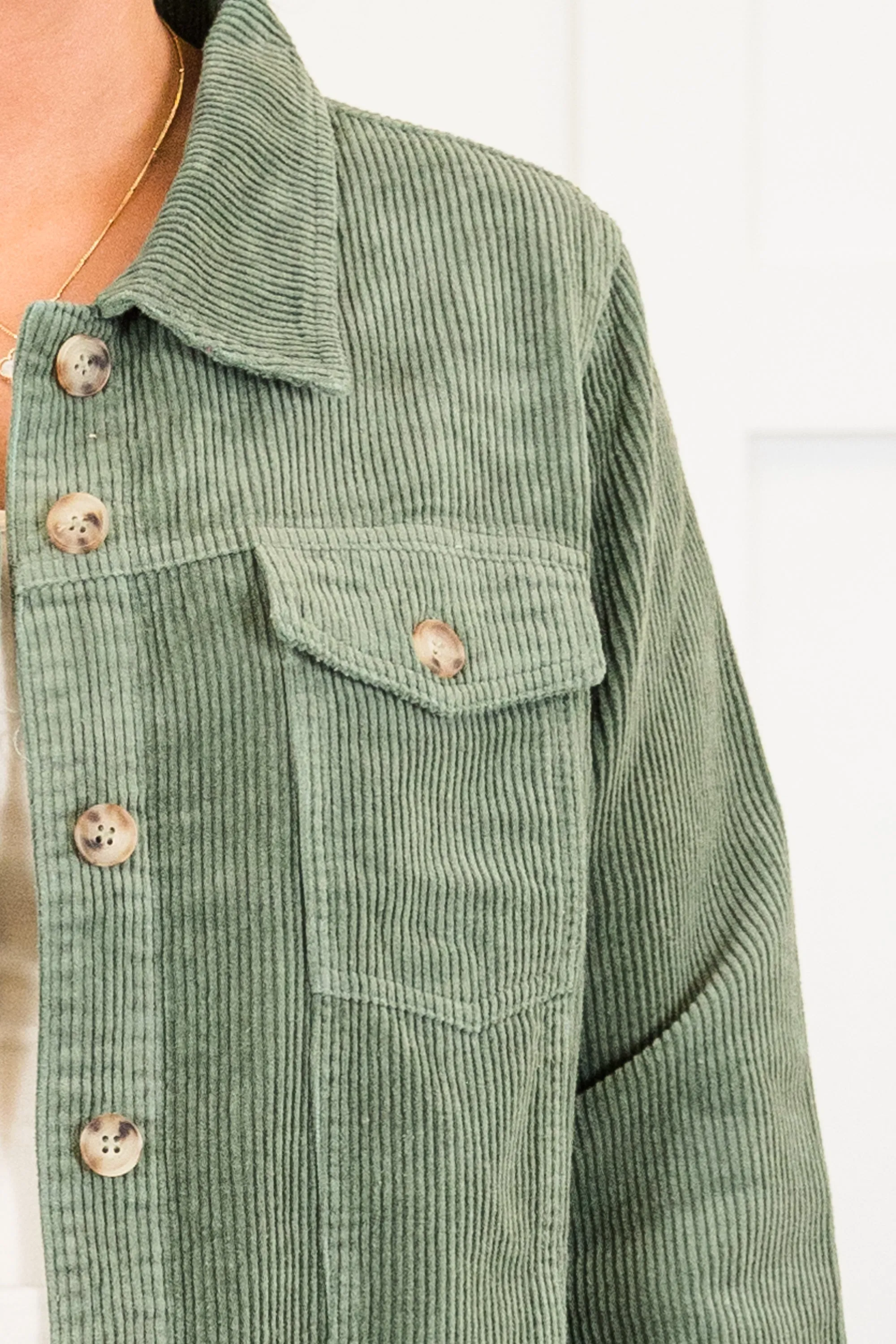 What Once Was Jacket, Olive