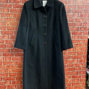 Wool Trench coat Black Size M